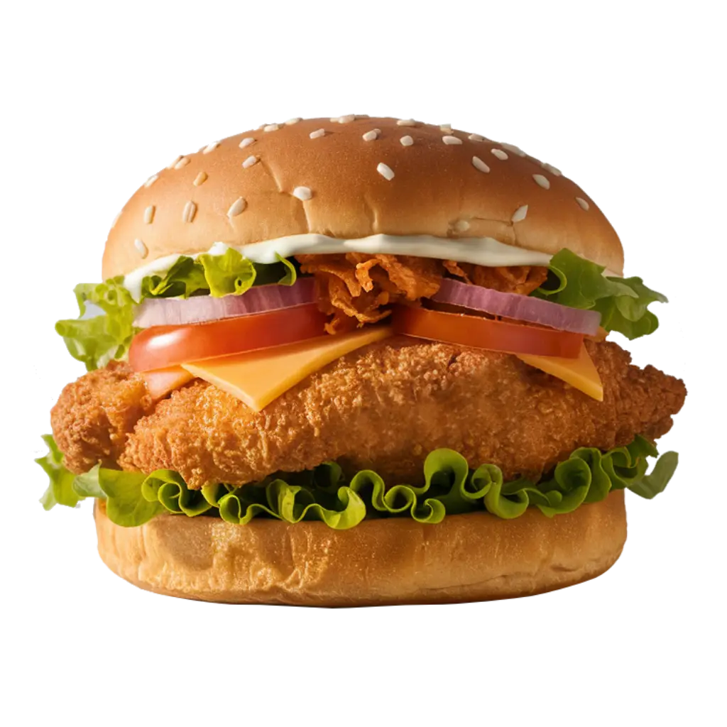 Burger crispy